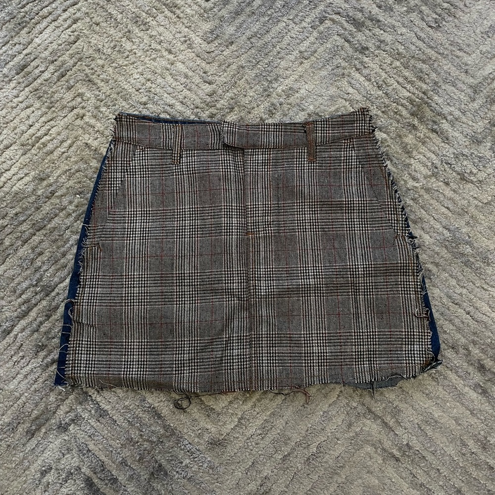Signature Patch-work Mini Skirt